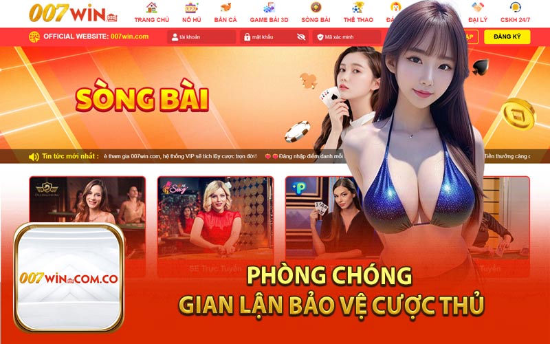 Phòng Chóng Gian Lận Bảo Vệ Cược Thủ