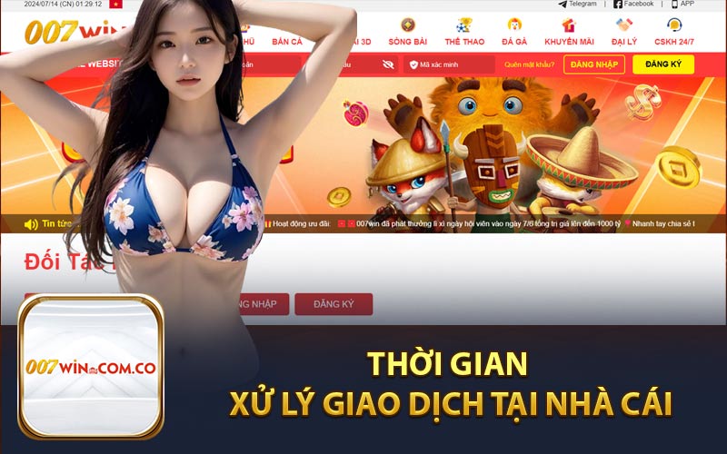 Thời Gian Xử Lý Giao Dịch Tại Nhà Cái