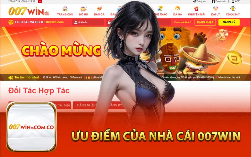 Ưu điểm của nhà cái 007Win